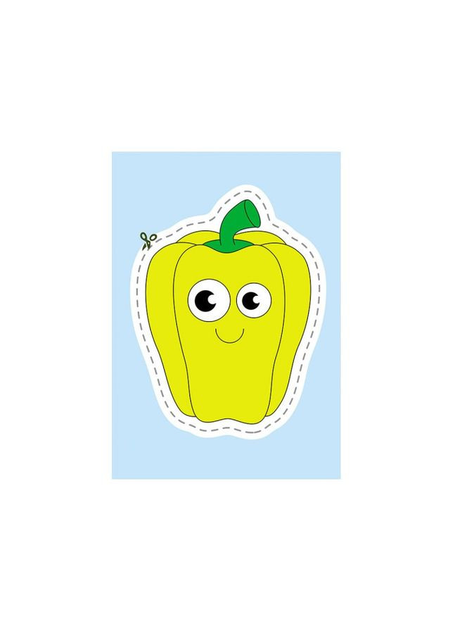 Вирізалки для найменших. Овочі та фрукти КЕНГУРУ 1376003 від 3 років Ranok Creative (363267001)