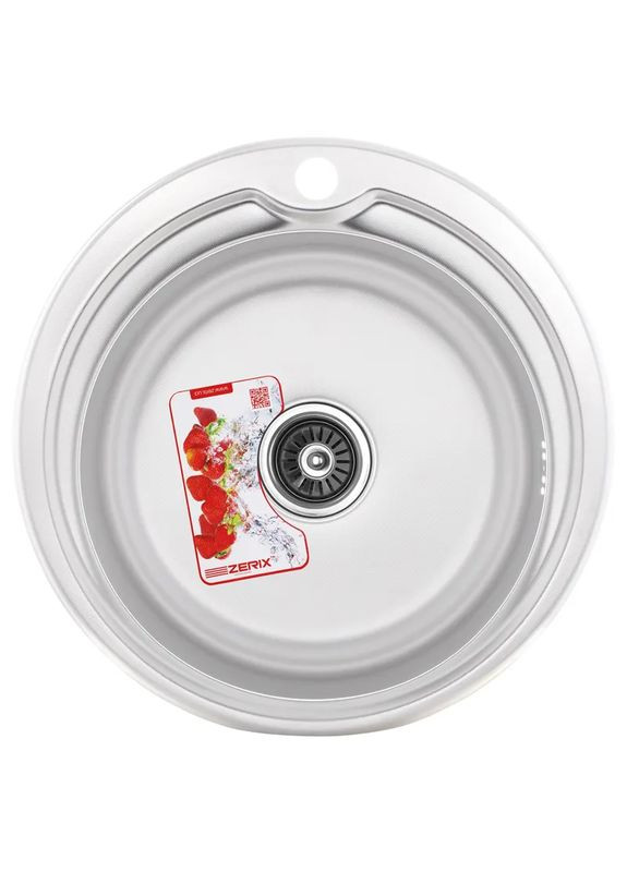 Кухонна мийка Z510-08-180D decor ZX1587 Zerix (370285820)