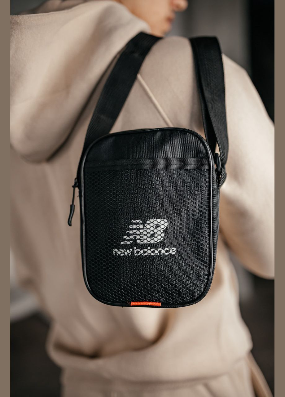 Барстека New Balance сетка, Мужская сумка через плечо, Текстильная барсетка на три отделения, Брендовая сумка Nike (333705288)