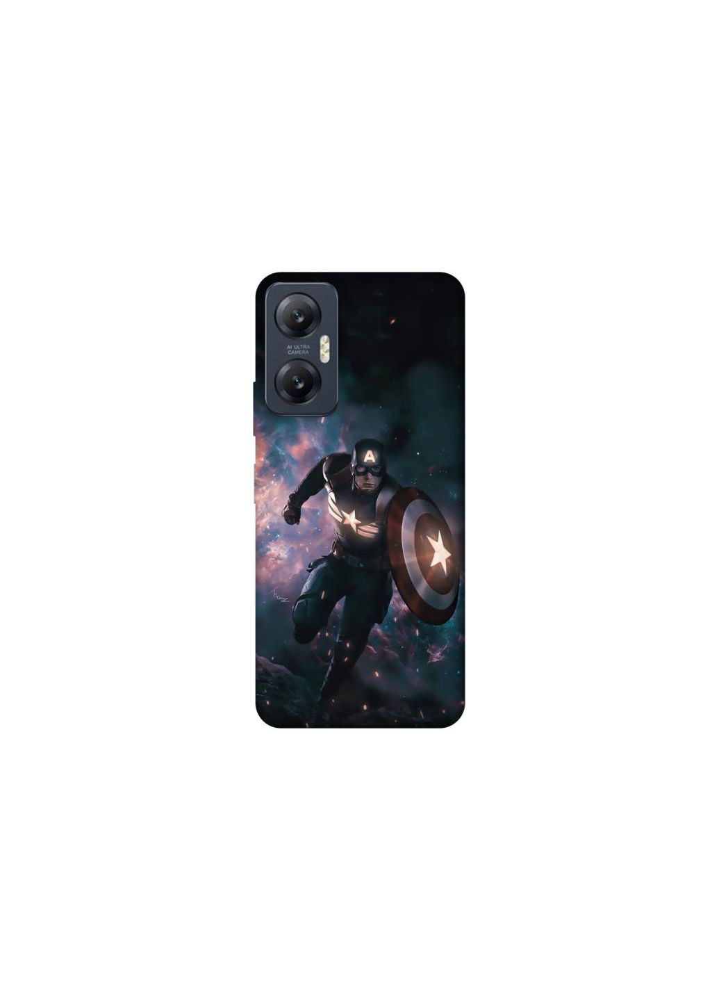 Чехол на Infinix Hot 20 5G Captain America Frontalka (353317195)