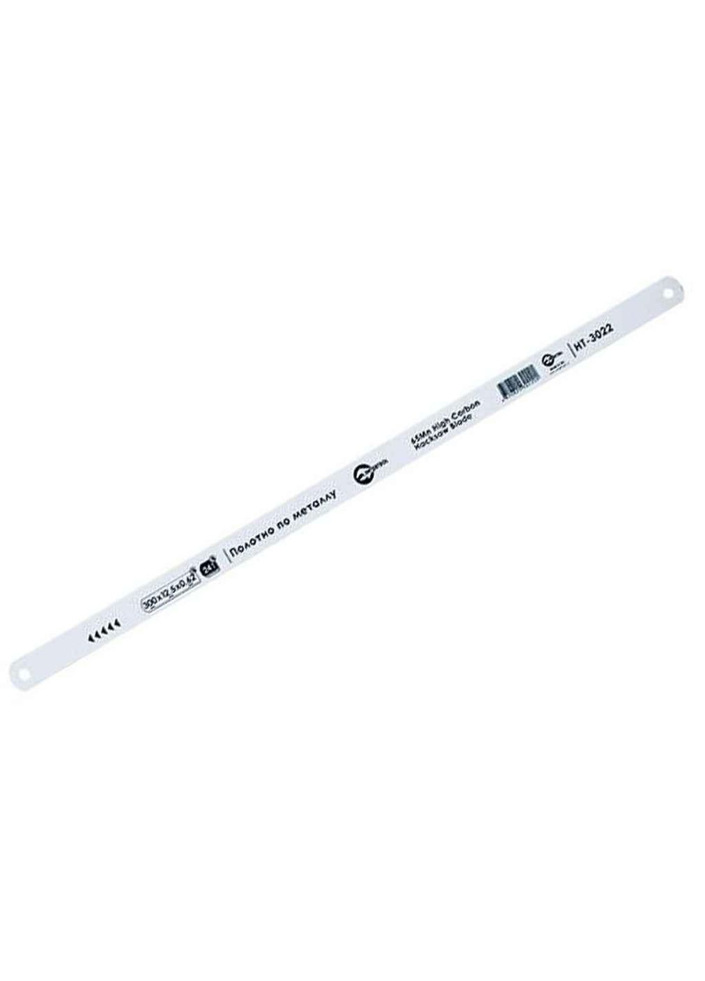 Полотно ножовочное по металлу 300x12,5x0,62, 24T 65 Mn High Carbon HT3022 ТМ Intertool (305204057)