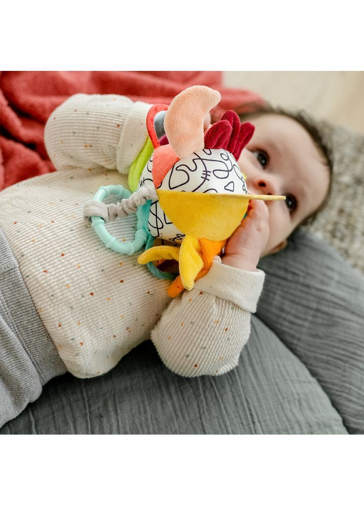 М'яка розвиваюча іграшка-підвіска DobabyDoo М'яч () Fehn 4001998049152 (366578340)