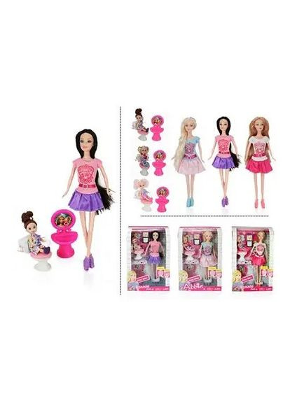 Лялька з ванною кімнатою No Brand (340061097)