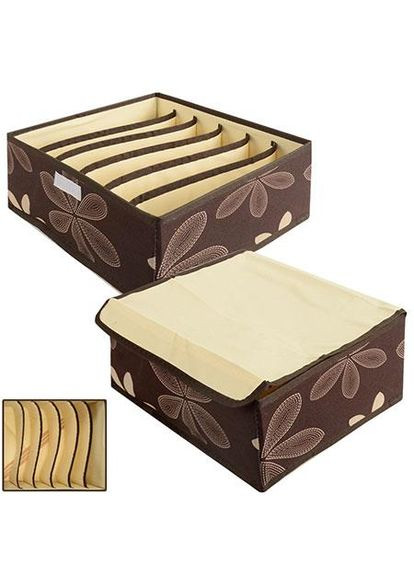 Скринька-органайзер для зберігання речей 7відділ. 30*23*11см R17465 Stenson (303278246)