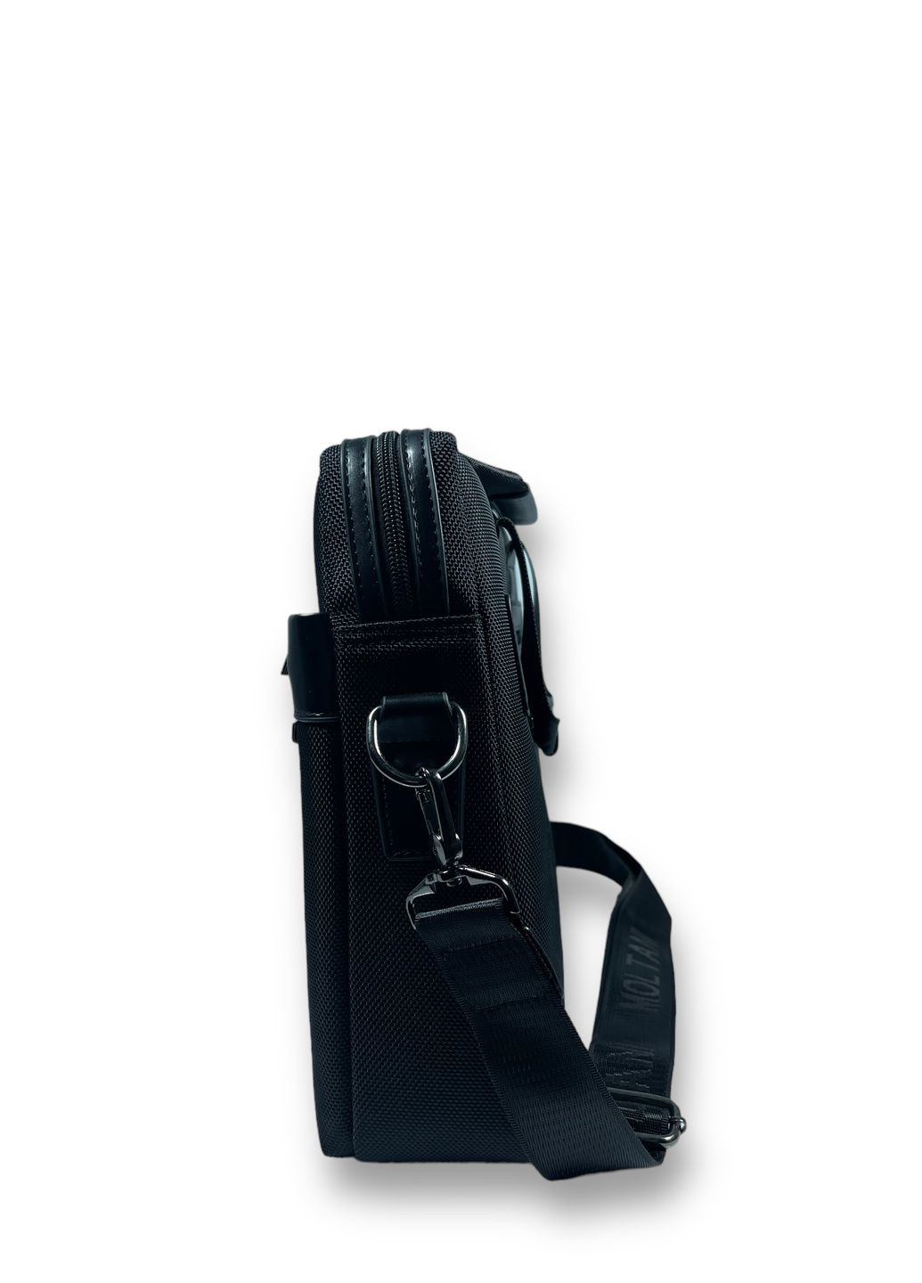 Сумка через плечо оксфорд одно отделение два фронтальных кармана задний карман размер: 28*36*10 см, черный Moltani (285814841)