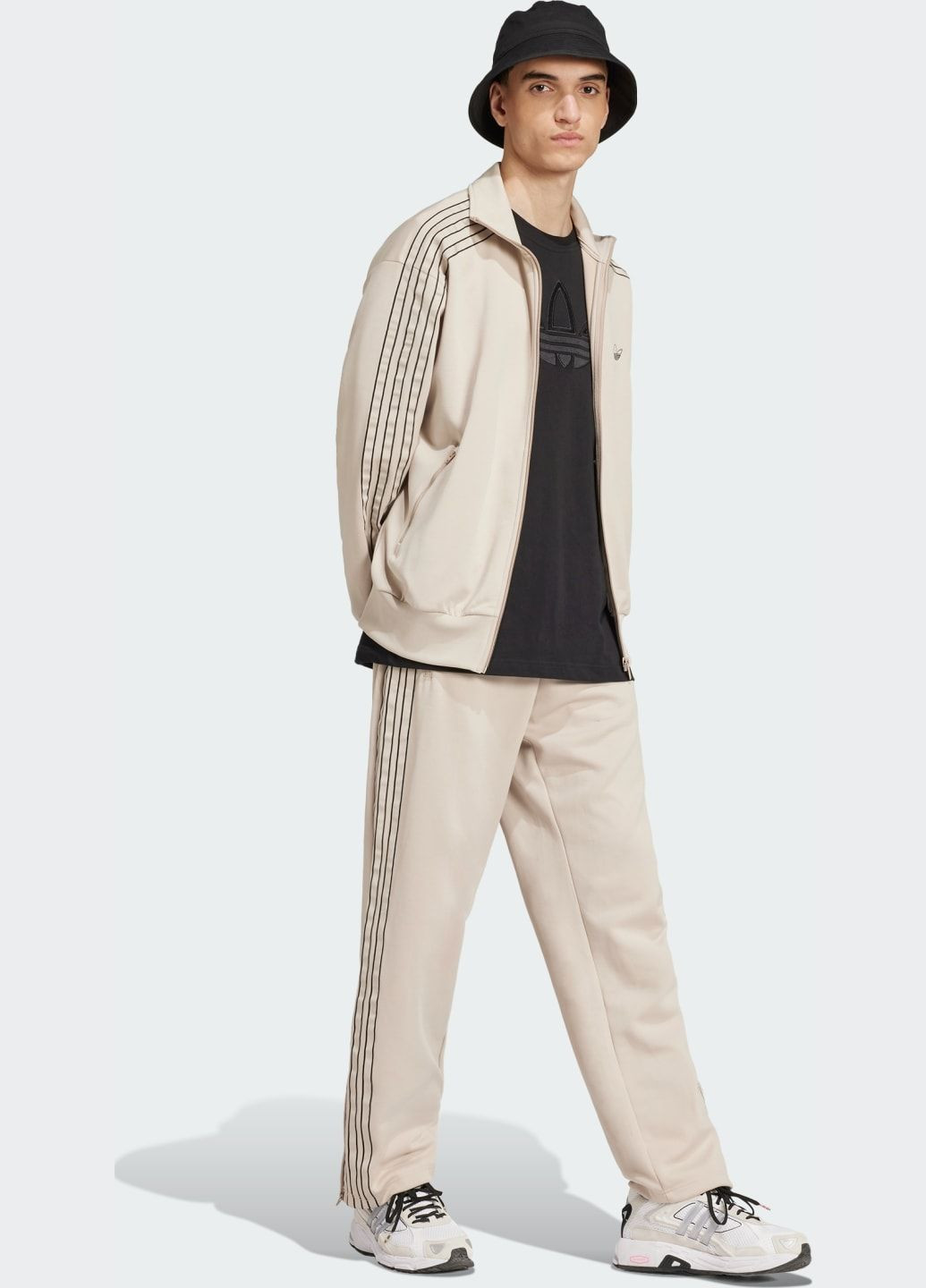 Спортивна кофта Outlined Trefoil Firebird adidas (350920075)