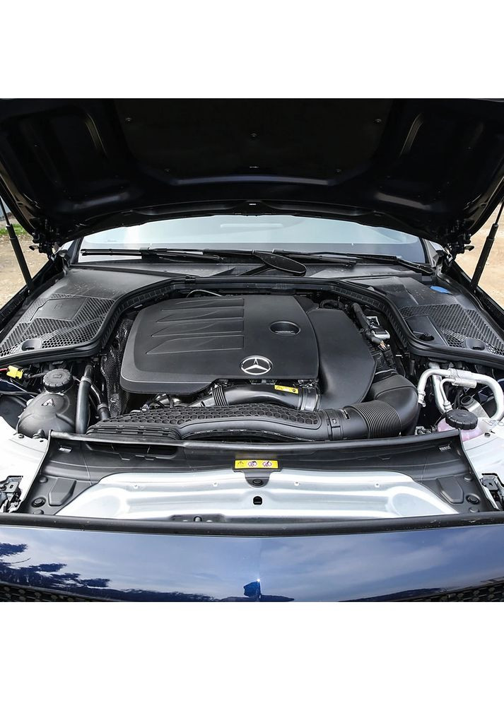 Эмблема крышки двигателя хром 70 мм пластик (на скотче) Mercedes-Benz (369609901)