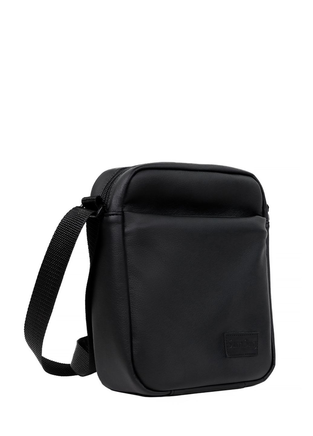 Сумка через плечо мессенджер Makros черная Sambag (325442986)