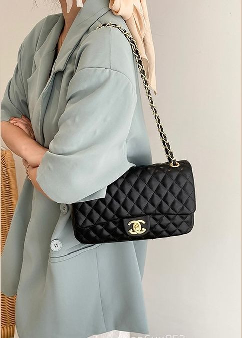 Жіноча сумка Chanel чорна No Brand (295553900)
