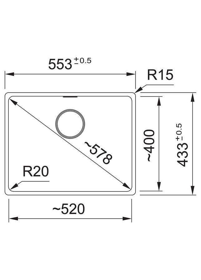Гранитная мойка MRG 110-52 (125.0701.779) FRANKE (368594977)