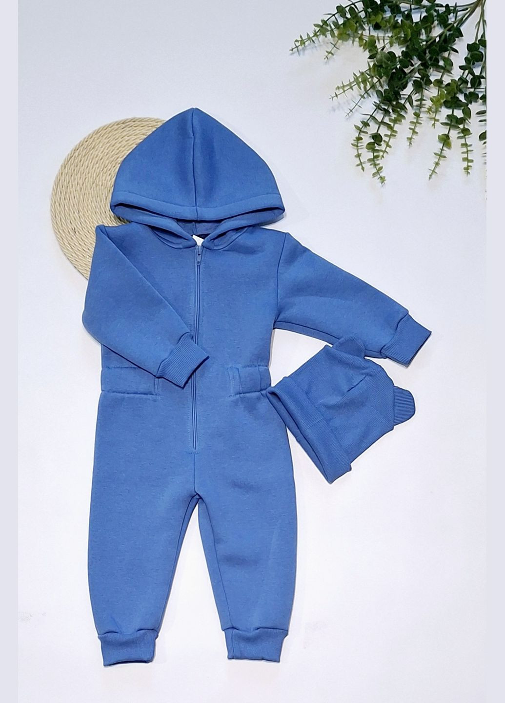 Комбинезон детский демисезонный с шапочкой Катлен (316259617)