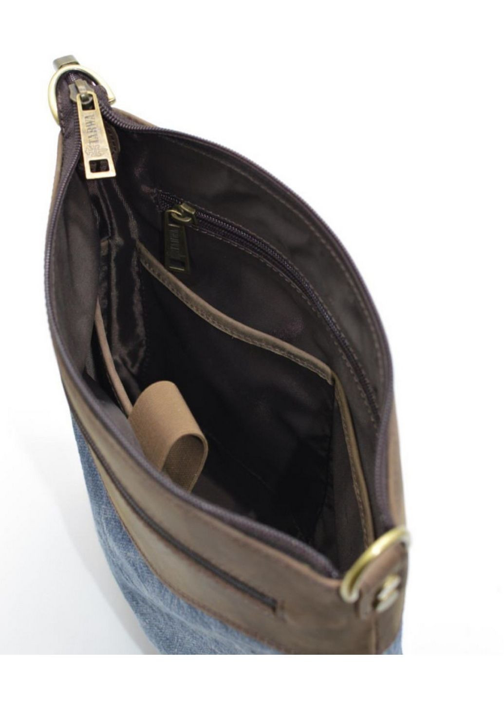 Чоловіча шкіряна сумка через плече 30х27.5х6.5 см TARWA (315869175)