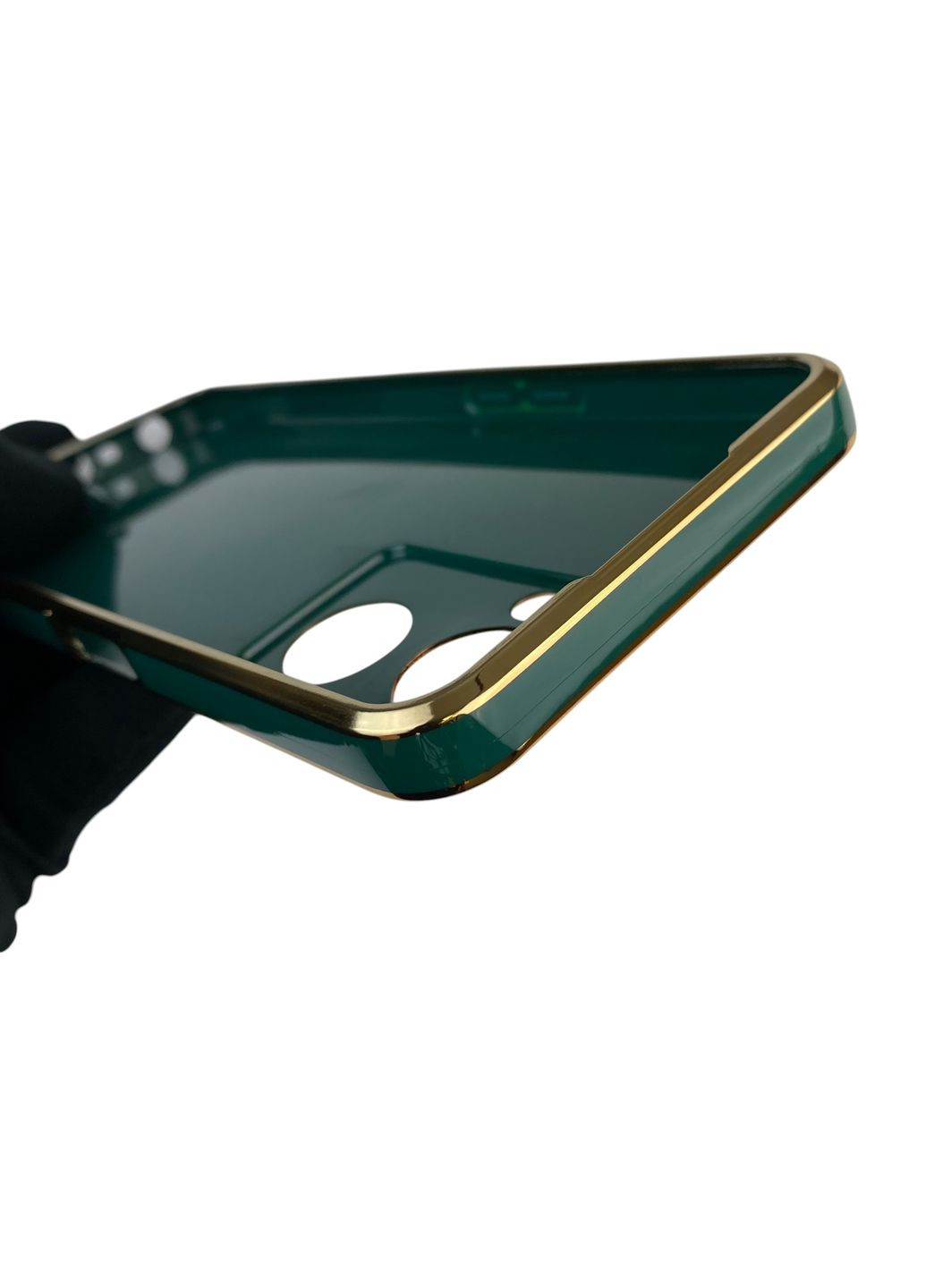 Чохол для A77s (4G) із захистом камери із золотою окантовкою на оппо а77с темно-зелений gs1 Oppo (366388698)
