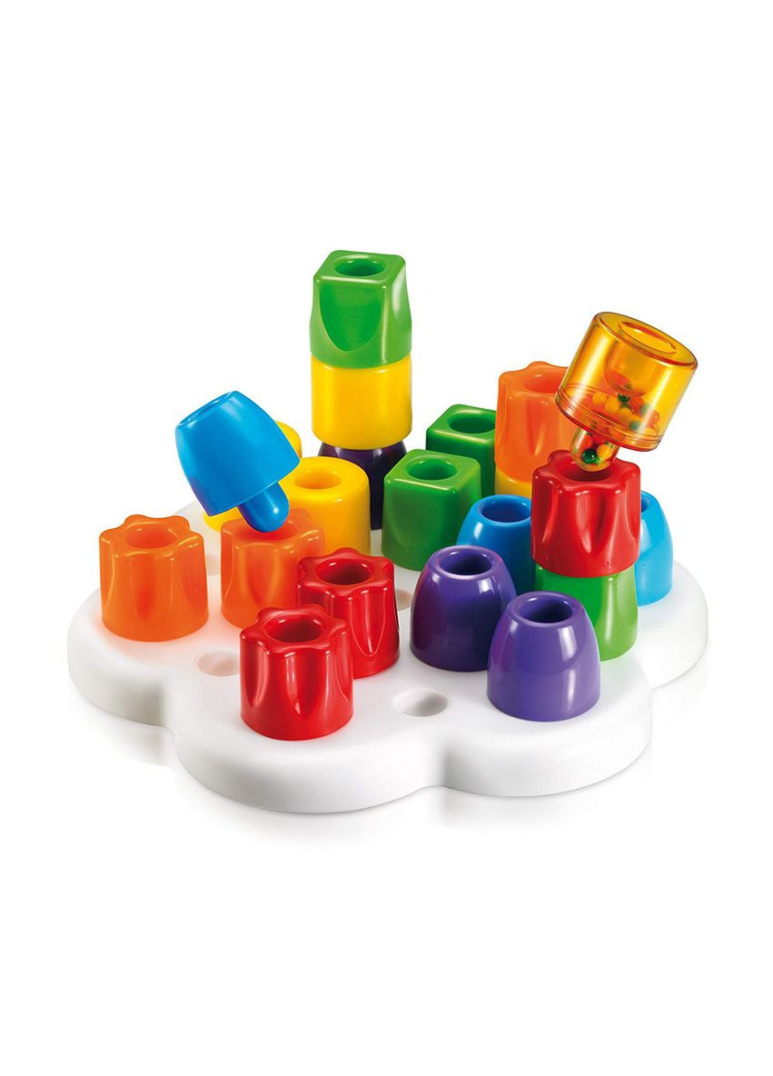 Мозаїка - Геометрія Максі (21 Велика Фішка + Дошка) Quercetti (342752408)