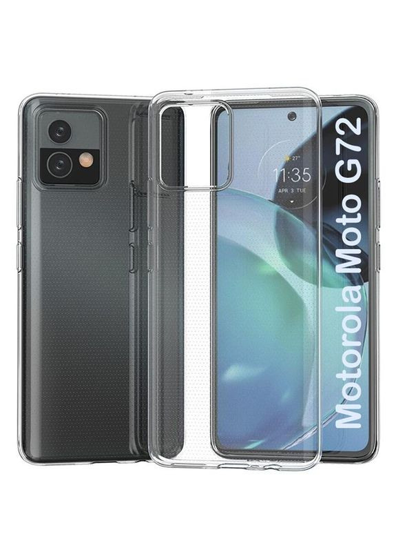 Чохол-накладка для Motorola Moto G72 Transparancy (708932) BeCover (341490947)