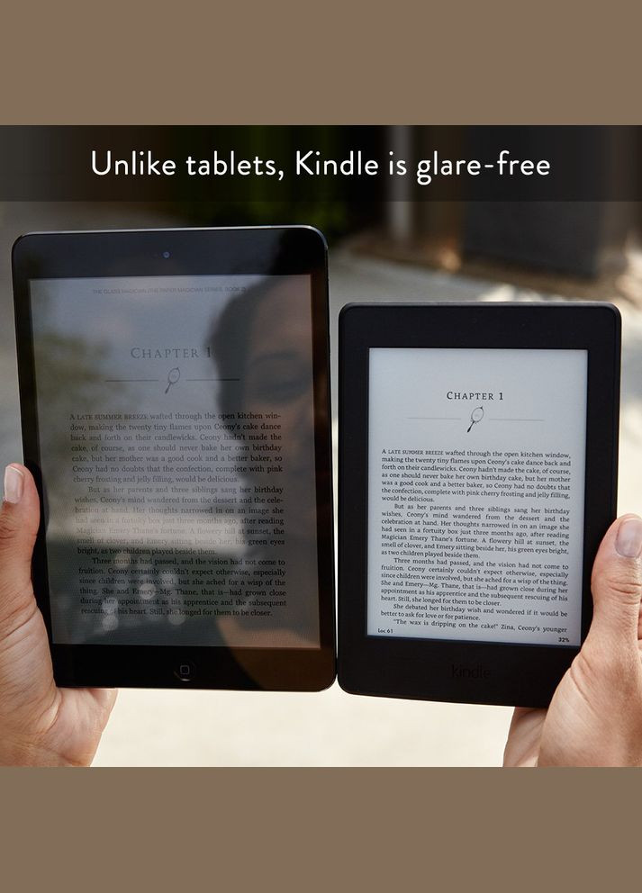 Электронная книга Kindle Paperwhite 7th Gen Black (Refurbished) Amazon (280438637)
