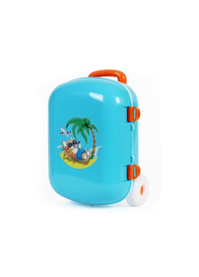 Валіза мандрівника, (блакитна) ТехноК (299155459)