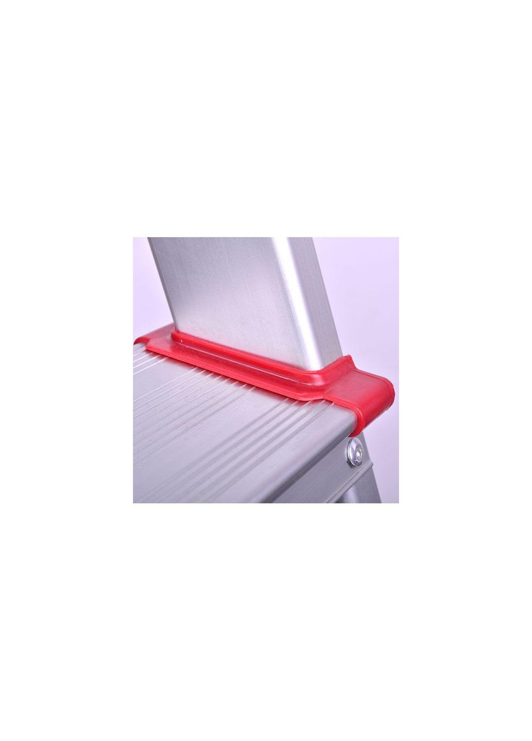 Драбина алюмінієва 7 щаблів міцна для дому висота 1500 мм навантаження 150 кг Intertool (335400465)