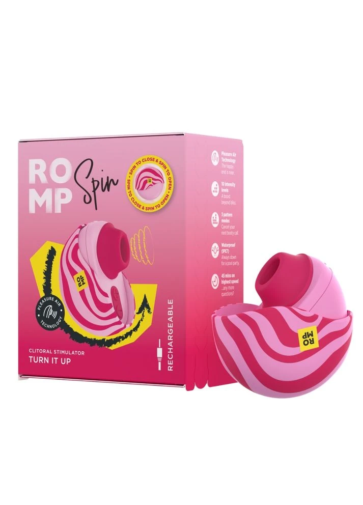 Вакуумный стимулятор клитора Spin в тревел-формате, Romp (380808269)