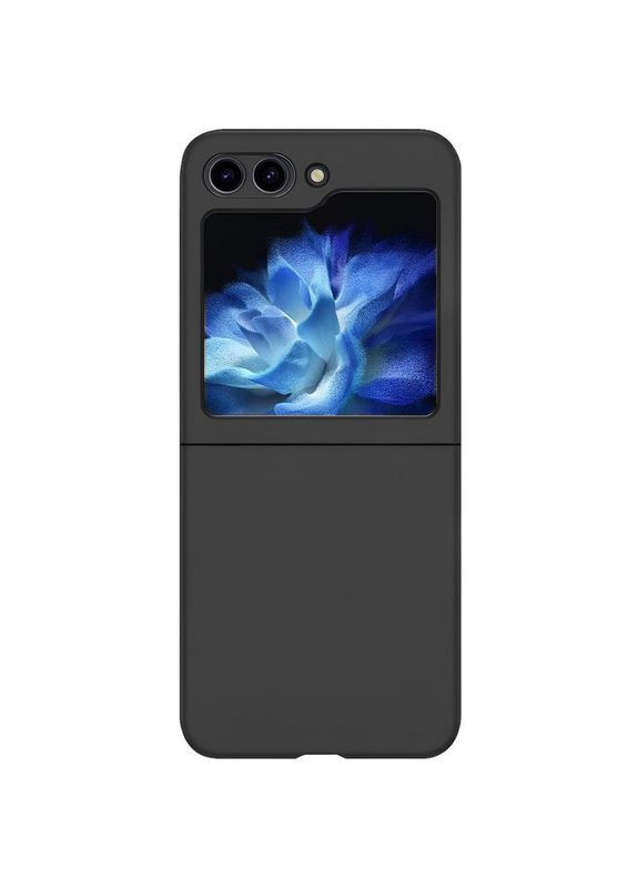 Чохол Foldables Silicone Cover для Samsung Galaxy Z Flip5 Black Lakshmi (359476752)