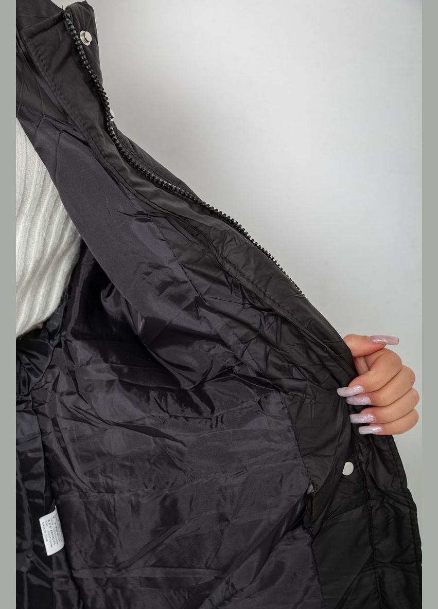 Черная куртка женская демисезонная,, 244r1508 Ager