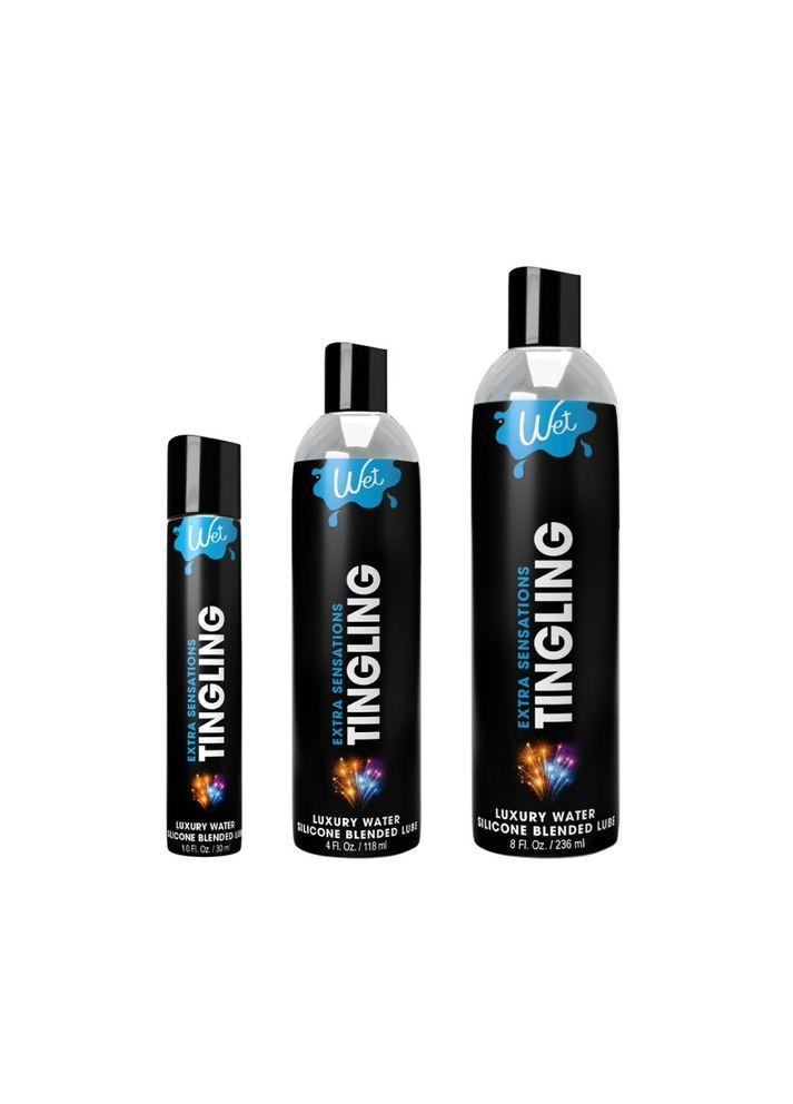 Лубрикант с охлаждением на водносиликоновой основе Tingling, 118 мл Wet (297134645)