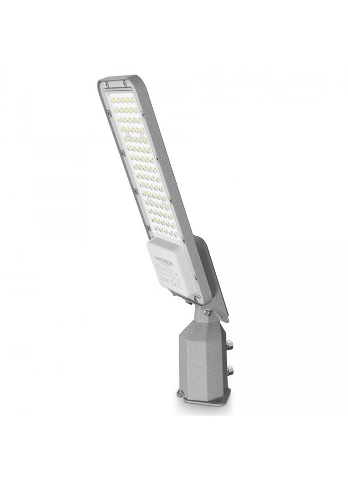 Светодиодный уличный фонарь VLSLE17-0505 IP65 50W 5500Lm 5000K 220V защищенный Videx (293247178)