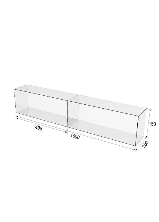 Диспенсер для конфет, снеков, орехов, сухофруктов 2 ячейки Ekostar (366599843)