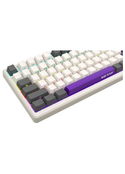 Клавиатура (LRG-KBP7075W-RT-US) LORGAR KBP7075W Pro RGB Wireless/Bluetooth/USB UA Beige (364659458)