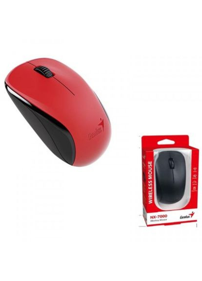 Миша Genius nx-7000 wireless red (268140123)