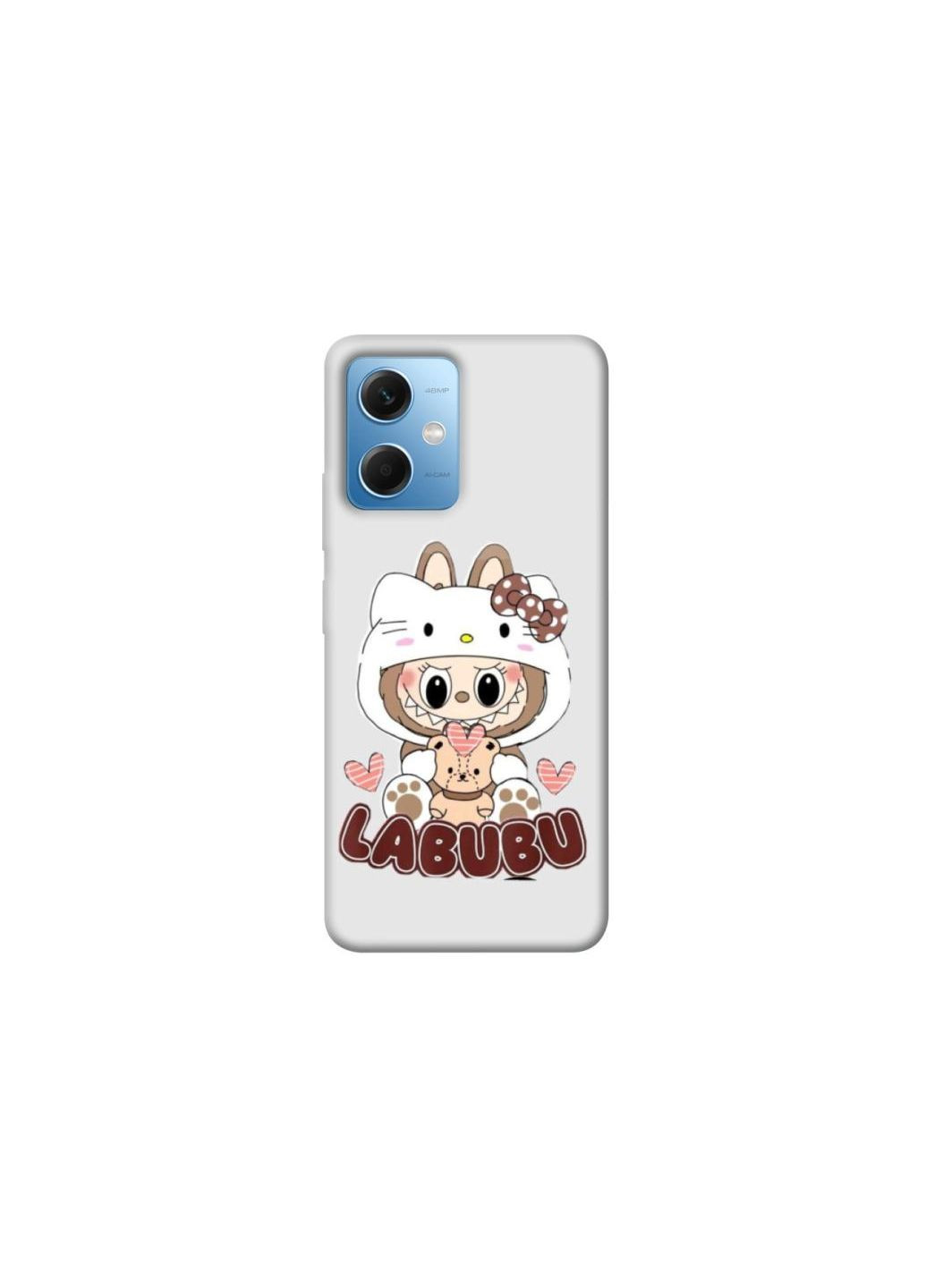 Чехол на Xiaomi Redmi Note 12 5G Hello Kitty Labubu Frontalka (352221518)