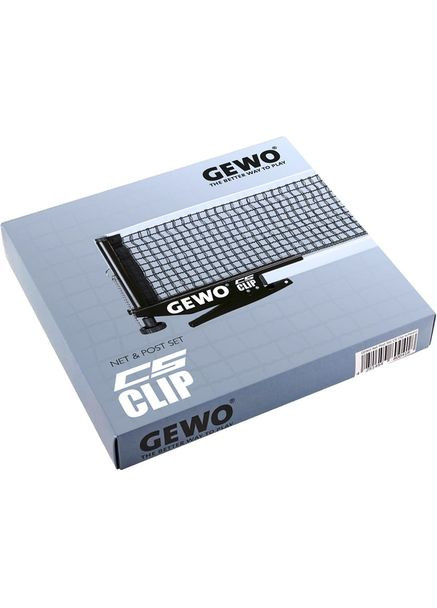 Сетка для настольного тенниса CS Clip Black (89399100) GEWO (324021302)