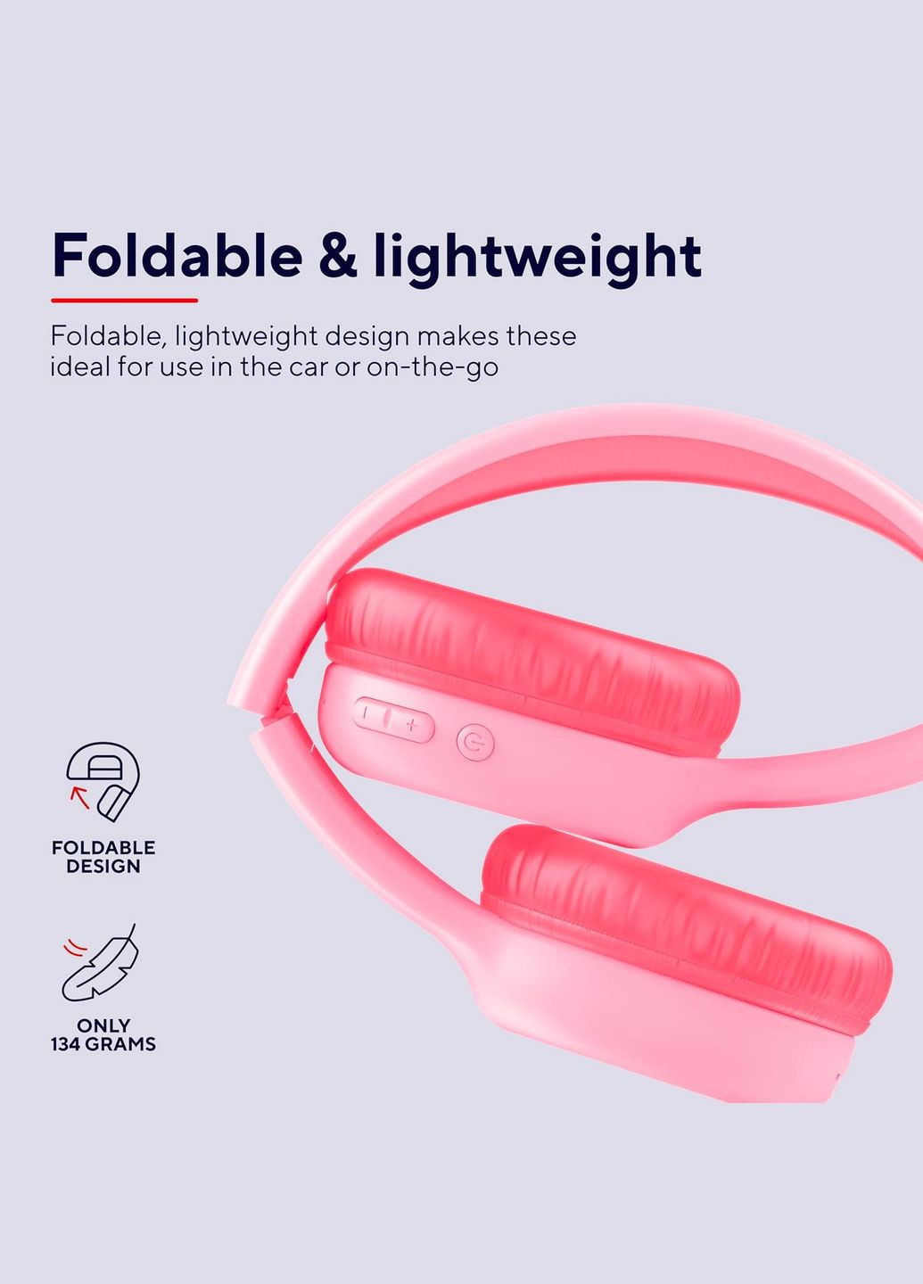 Навушники On-ear Nouna Kids, Wireless, Mic, Trust (342397659)