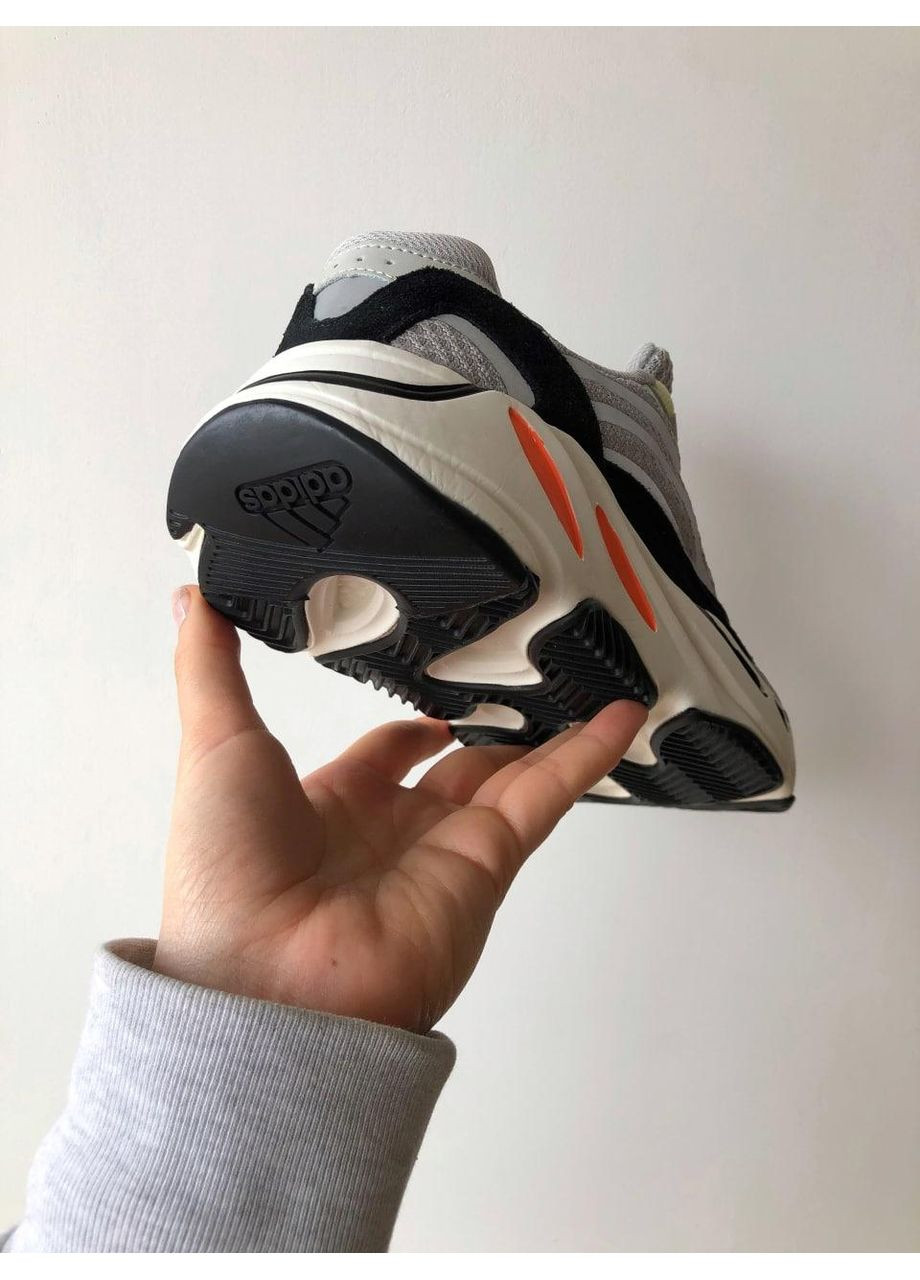 Цветные демисезонные кроссовки мужские adidas yeezy 700 wave runner адидас изи буст No Brand