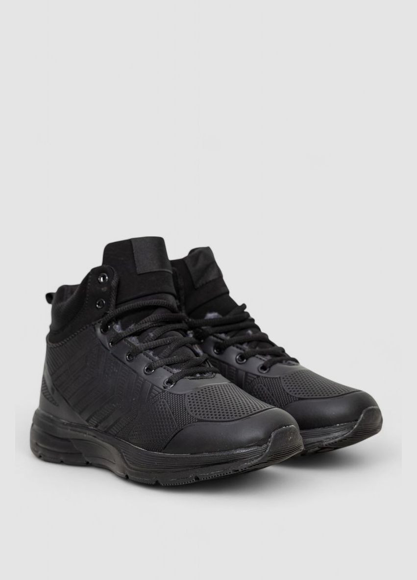 Черевики чоловічі на хутрі 244R981, колір чорний, 244R1037 Ager (315137173)