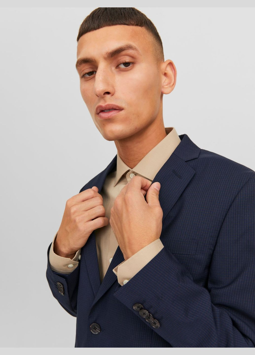 Піджак,темно-синій в клітку,JACK&JONES Jack & Jones (302314637)