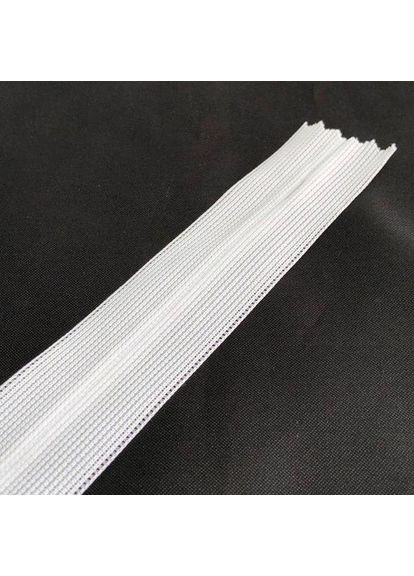 Блискавка потайна біла 25 см Plus-plus (352746776)