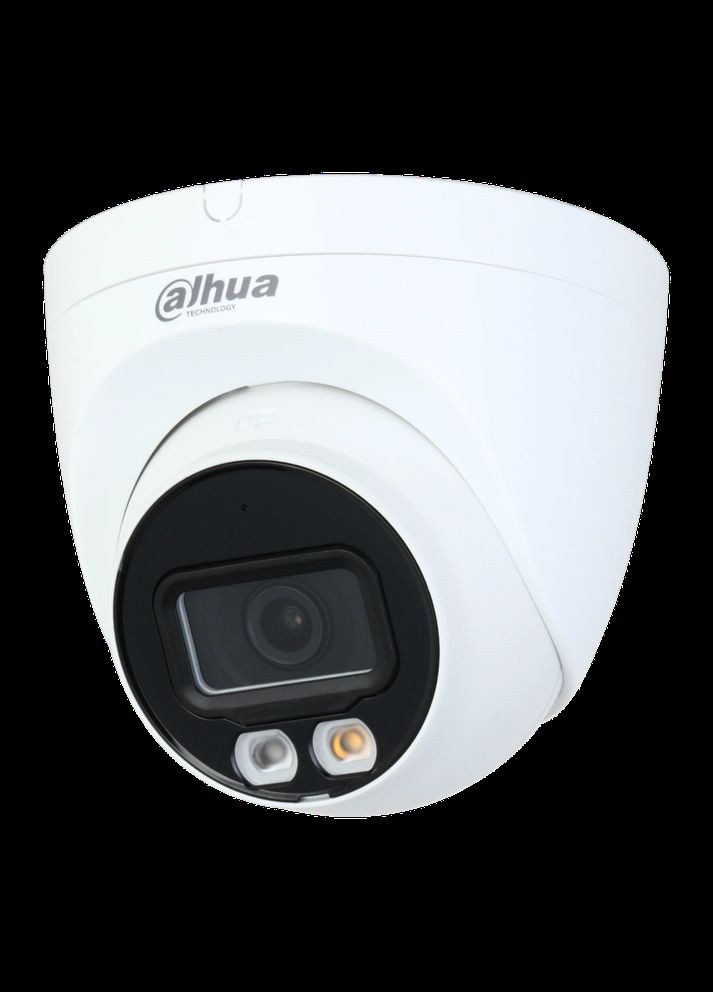 4Mп IP відеокамера купольна з подвійним підсвічуванням та мікрофоном DH-IPC-HDW2449T-S-IL (3.6mm) Dahua (314748750)