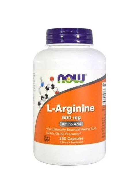 L-Arginine 500 mg 250 Caps Now Foods (362418676)
