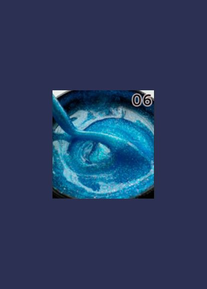 База с шиммером ХАМЕЛЕОН 15 мл №6 синяя Shimmer base CHAMELEON Saga (342376330)