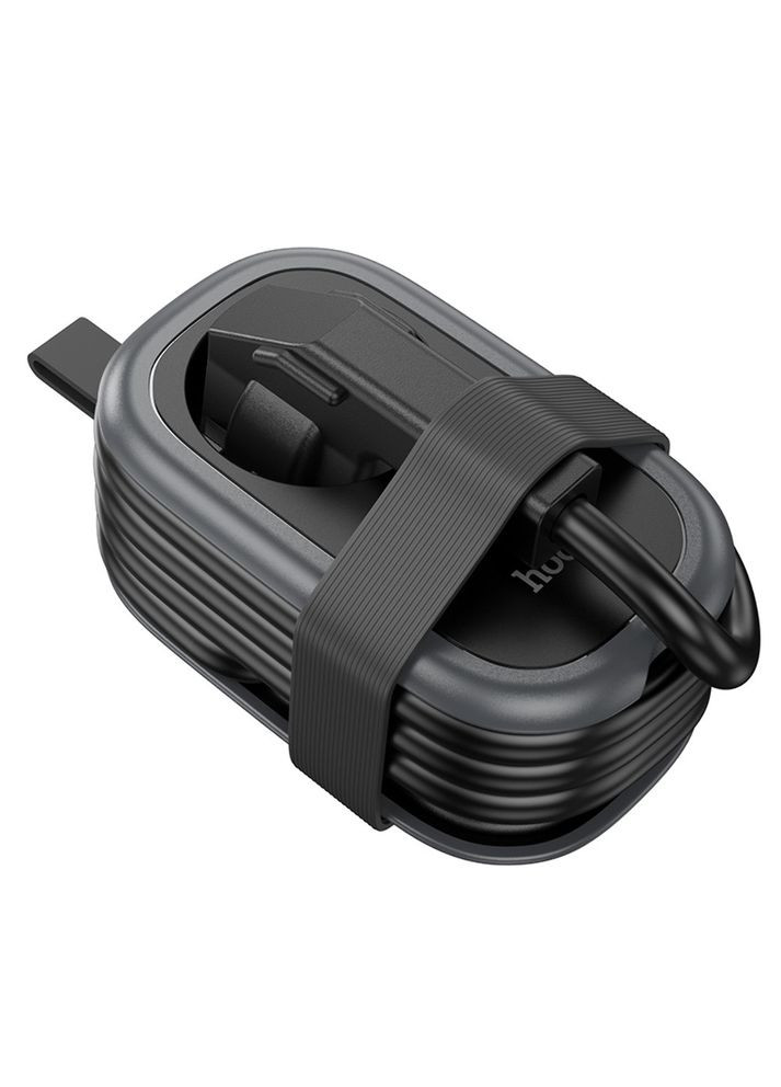 Сетевое зарядное устройство удлинитель NS6 2 USB/ Type-C 1 розетка 1.1m черный Hoco (373641166)