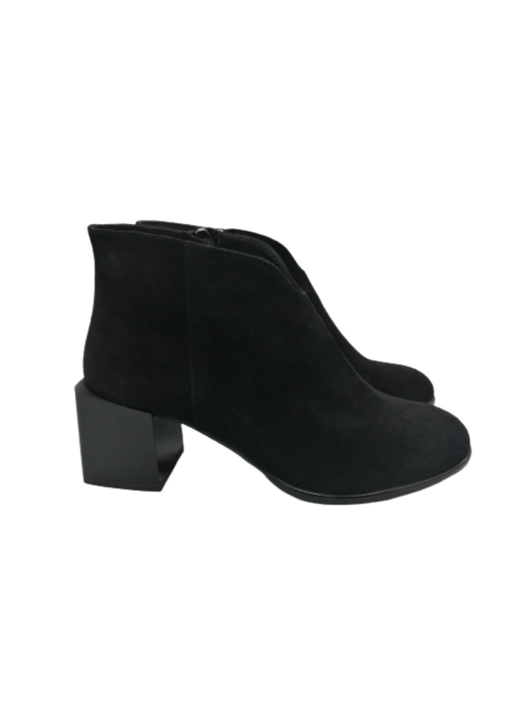 Чорні демісезонна ботильйони (р) замша 0-1-3-7313 Stepter