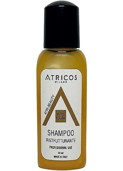 Шампунь с фитокератином для реструктуризации волос (мини) Restructuring Shampoo 30ml (1168669-177327) Atricos (368626054)