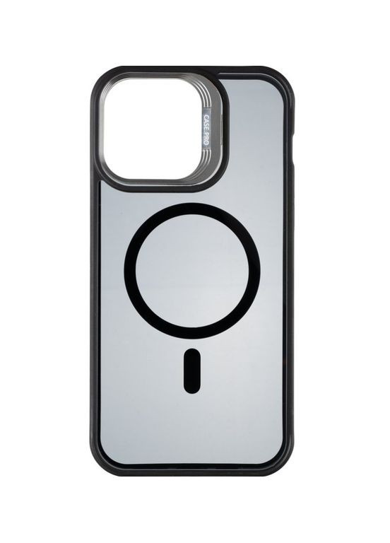 Чехол Elegant Bumper Case Camera stand (MagSafe) для iPhone 13 Pro Max Black Gelius (317192289)