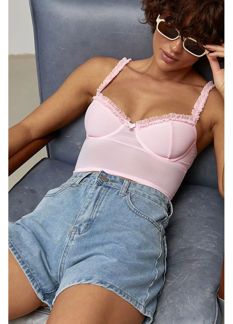 Топ-бюстьє у сітку Lurex (393815040)