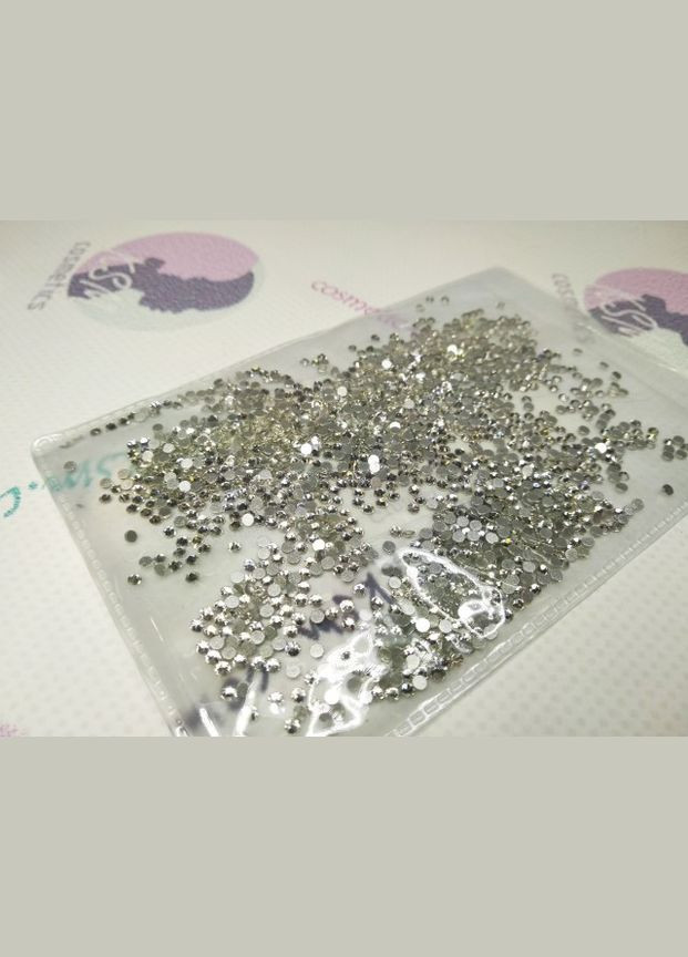 Стрази для дизайну на нігтях 1440 шт. 06 Кришталева No Brand (299484130)