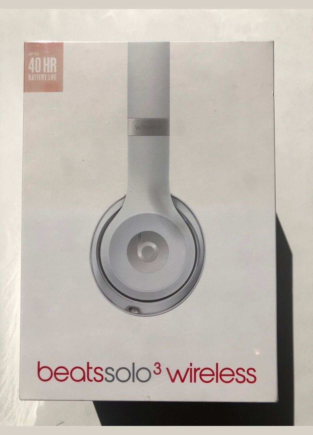 Беспроводные наушники by Dr. Dre Solo3 Wireless Headphones Matte Silver (модель A1796) BEATS (293153729)