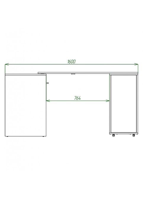 Кровать-трансформер + Письменный стол + Тумба + Комод (4 в 1) Knap Knap Sirim-C3 (369637066)