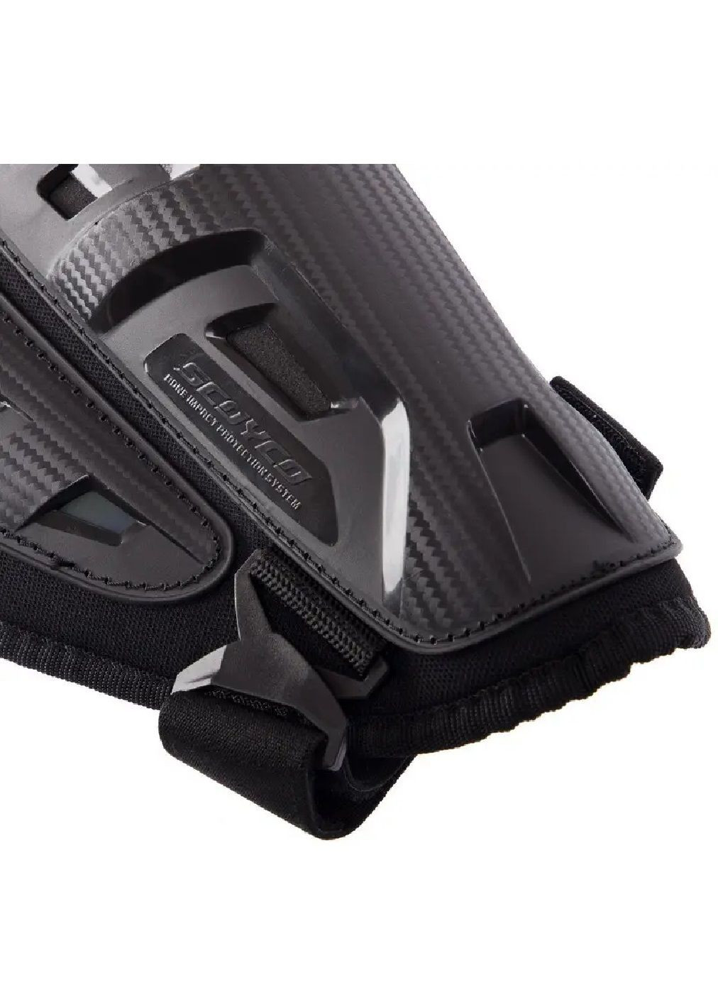 Комплект набор мотонаколенники налокотники защитные с ремнями клипсами для защиты от травм мото защита (476507-Prob) Черные Unbranded (283250529)