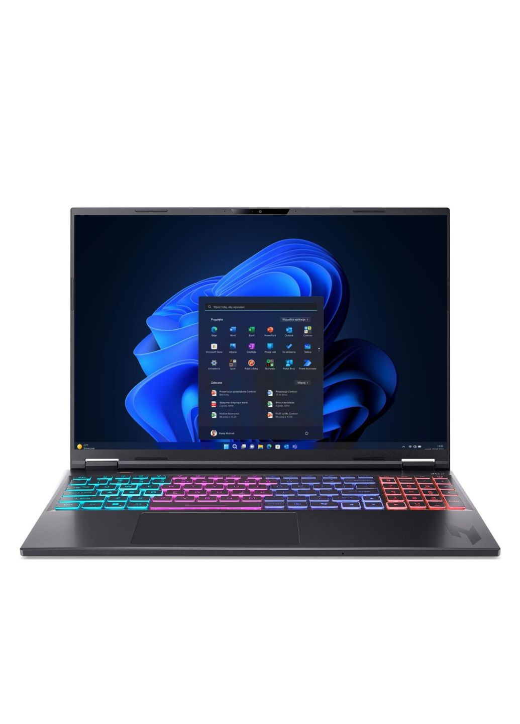 Ноутбук Nitro 16 AI Ryzen AI 9-365/32GB/1TB/Win11 Pro RTX5070Ti (NH.U04EP.002) Acer (366082696)